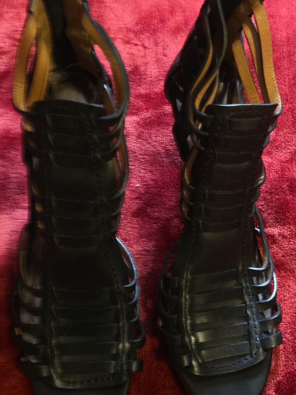 Coach Black Strappy Women's Sandals